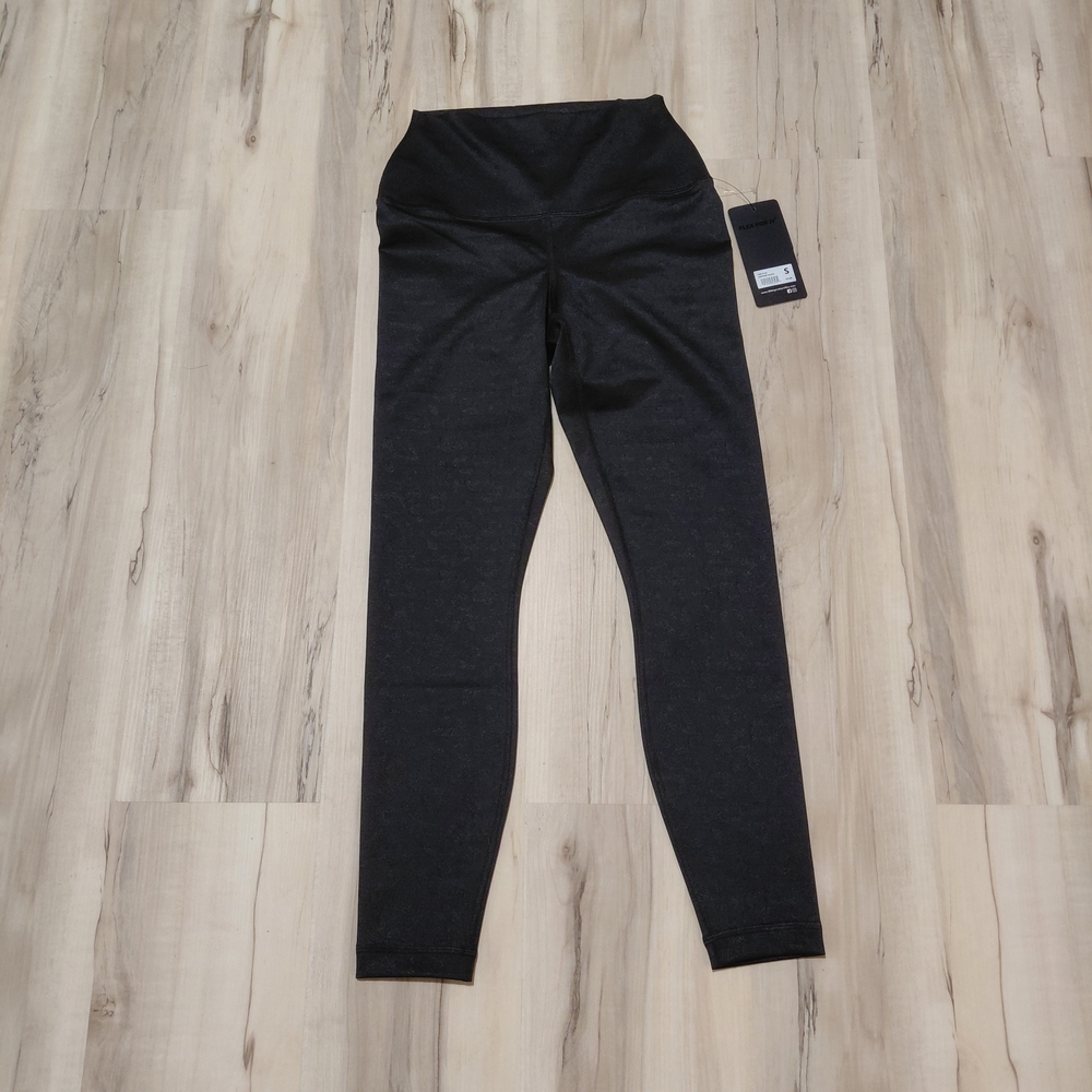 90 Degree By Reflex Jet Black Leggings